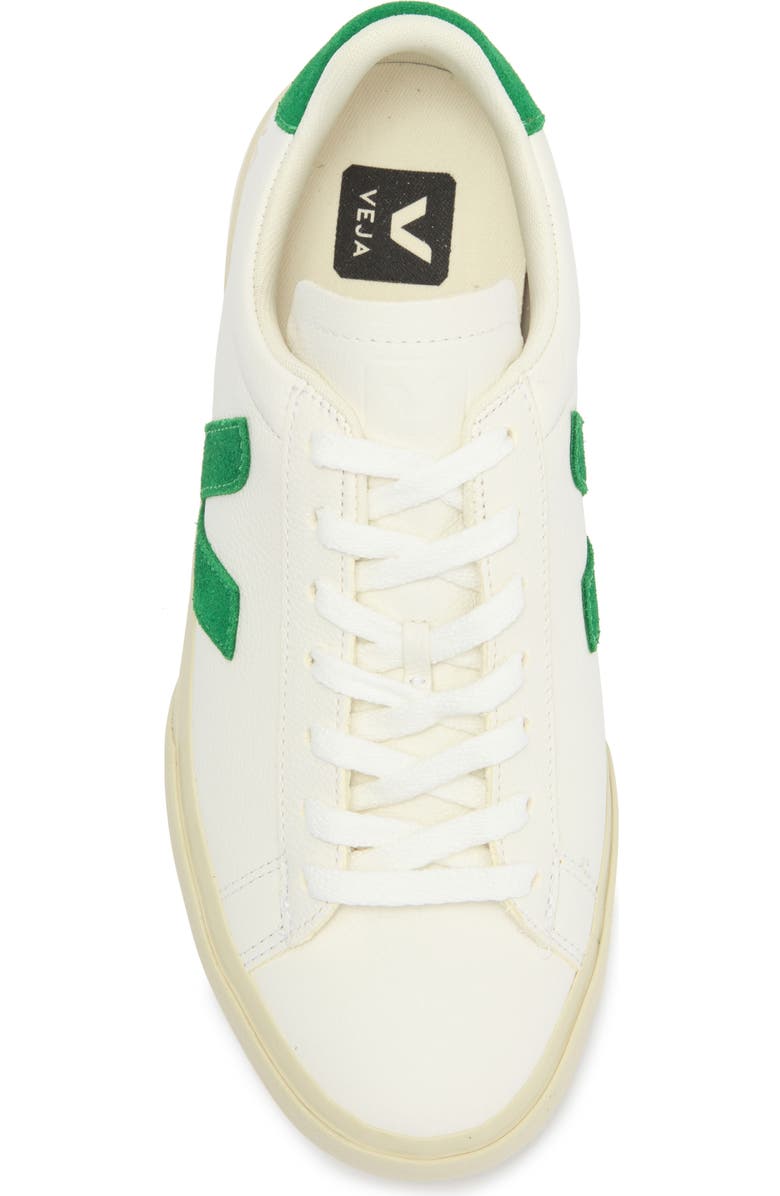 Veja Campo Sneaker, Alternate, color, Extra-White/ Emeraude