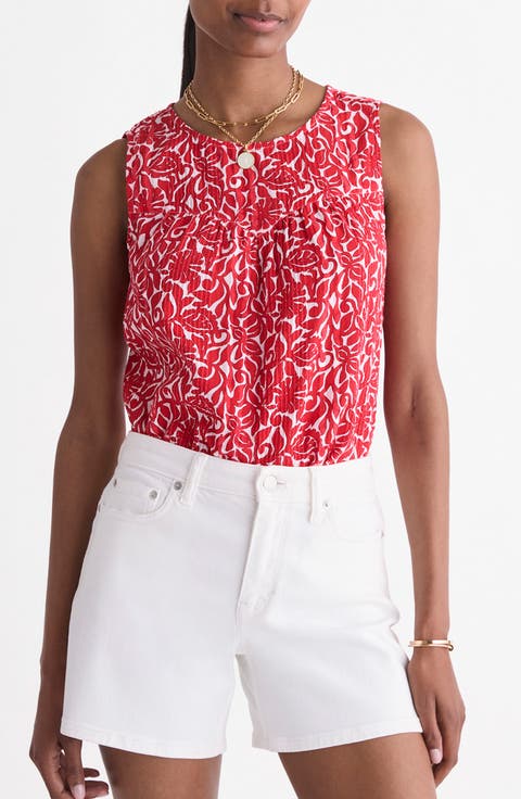 Lynn Print Sleeveless Top