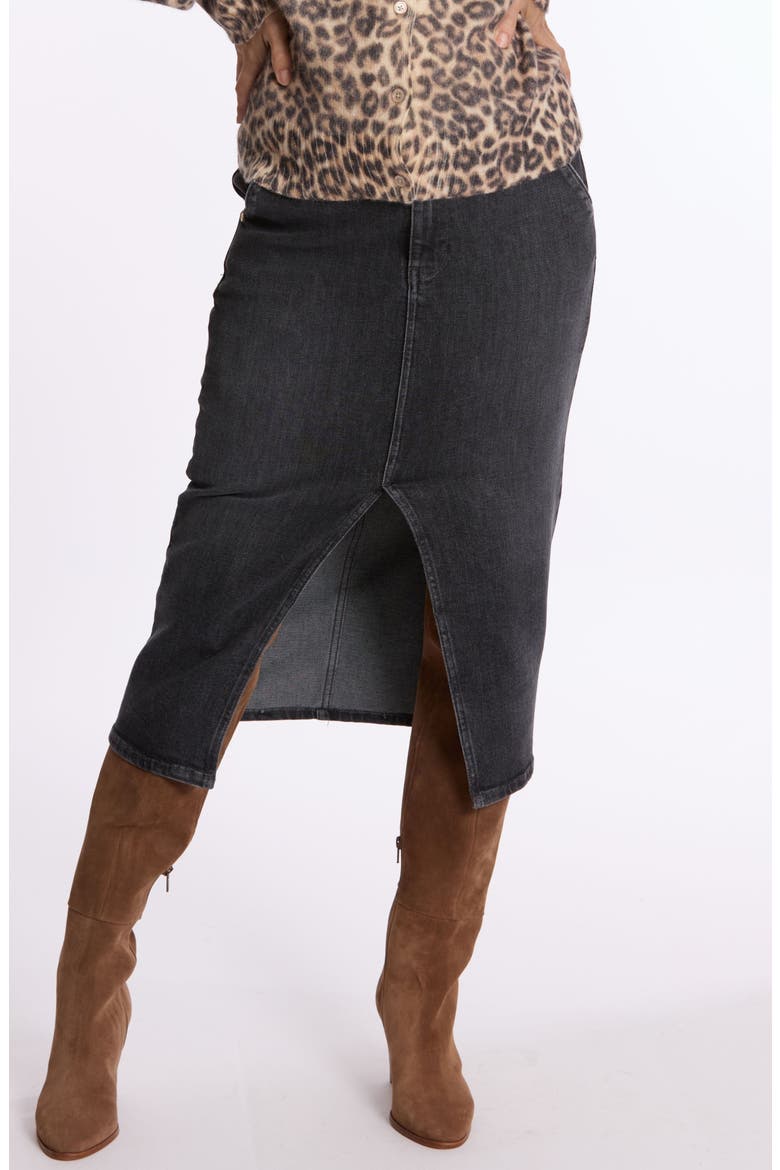 Emma Maternity Pencil Skirt, Alternate, color, GREY USED