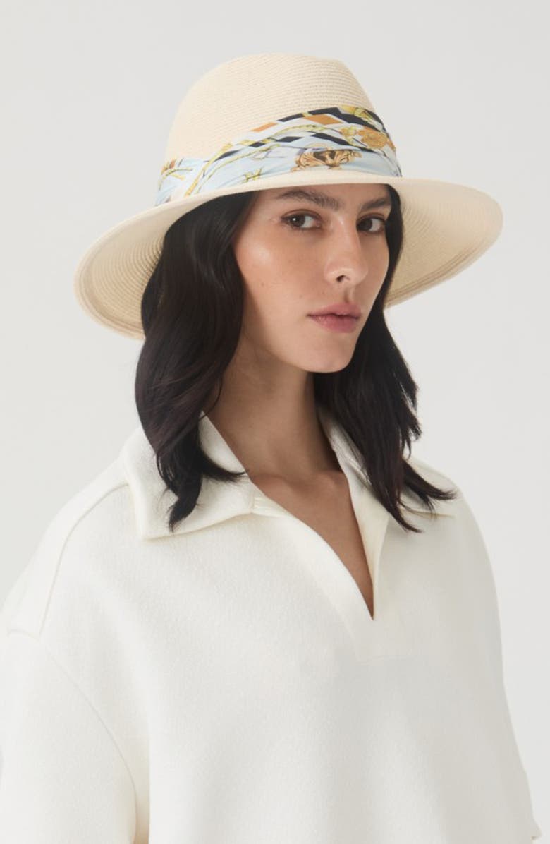 Eugenia Kim Courtney Straw Fedora, Alternate, color, 