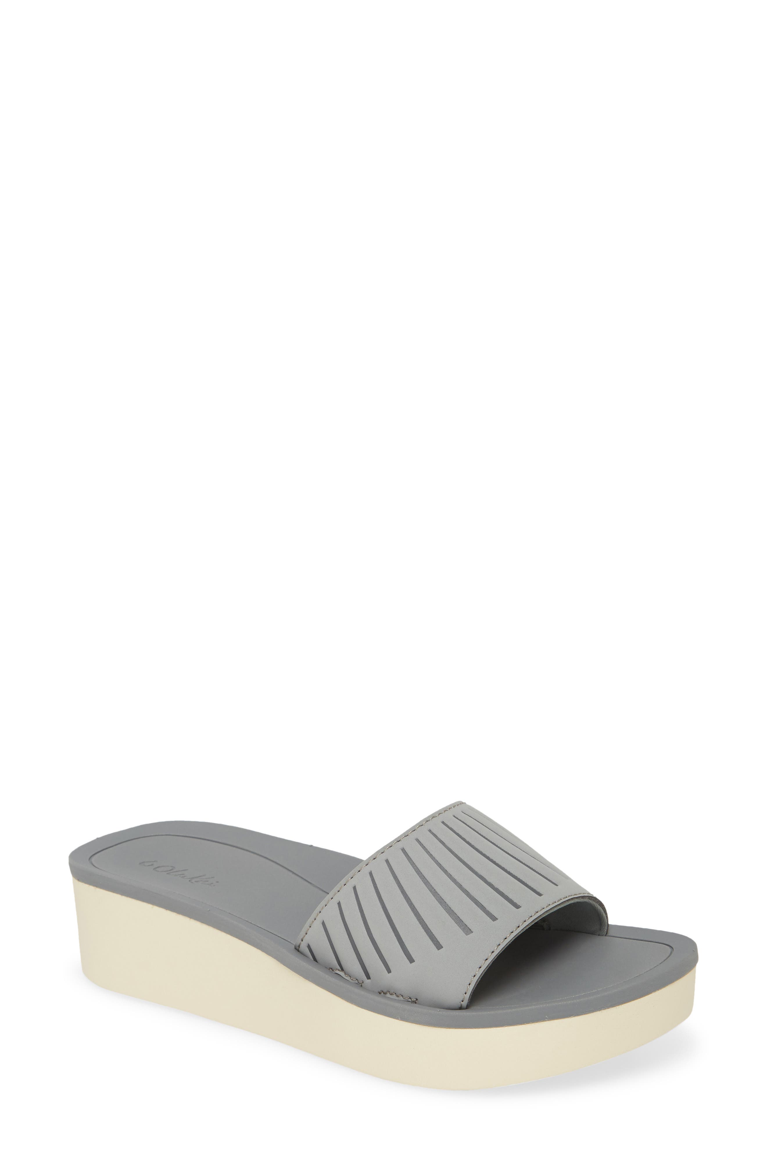 Halua Platform Wedge Sandal, Main, color, POI/ OFF WHITE