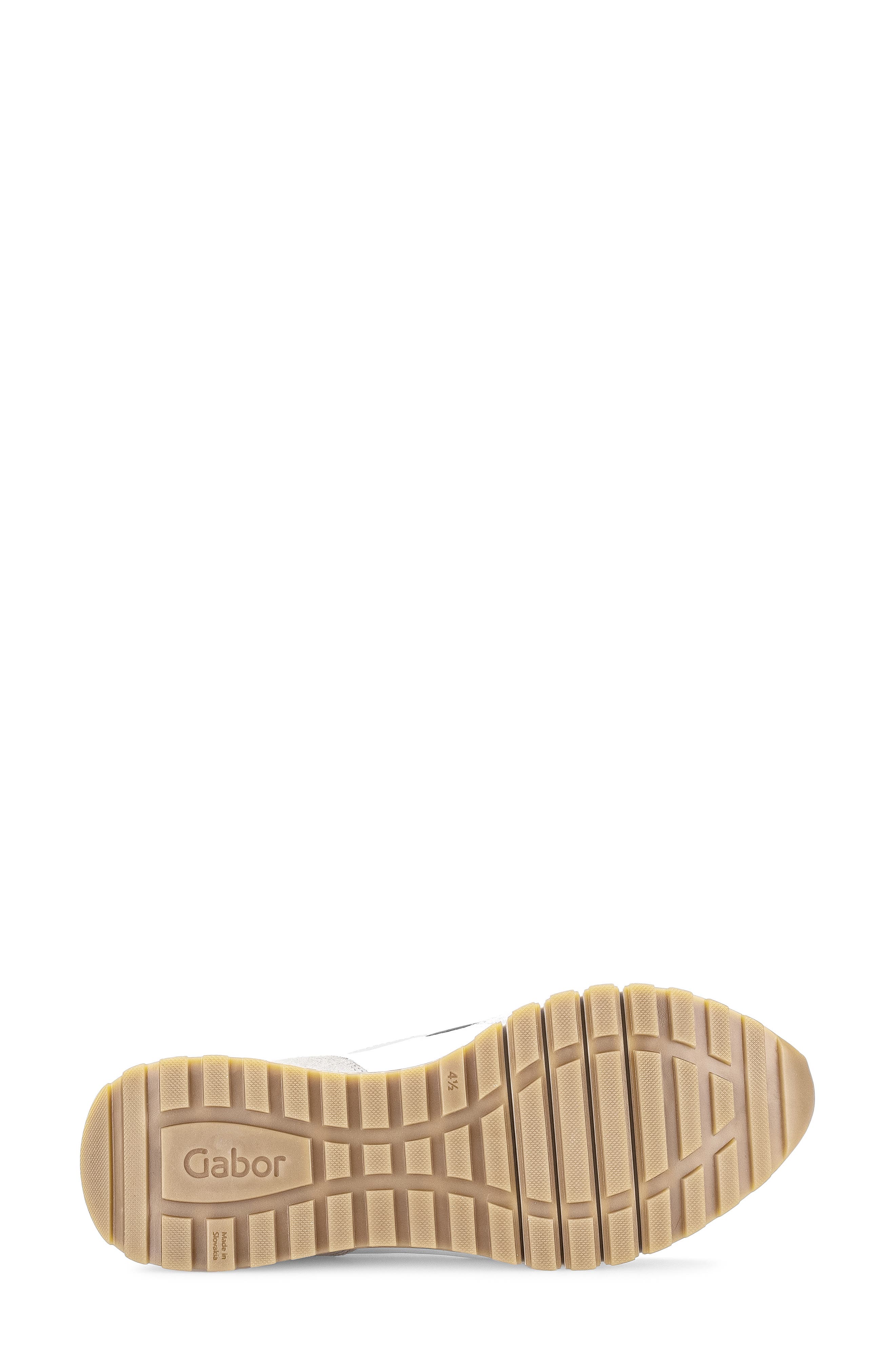 Gabor Lace-Up Sneaker, Alternate, color, Ivory