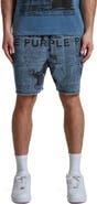 PURPLE BRAND Midweight French Terry Shorts