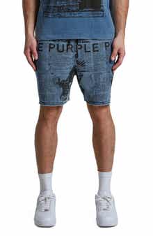 PURPLE BRAND Midweight French Terry Shorts