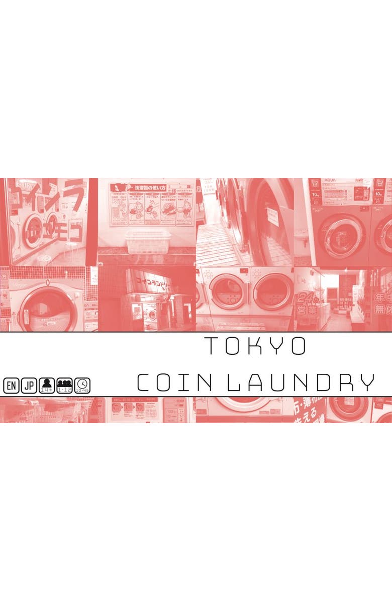 Jordan Draper Games Tokyo Coin Laundry, Alternate, color, Multicolored