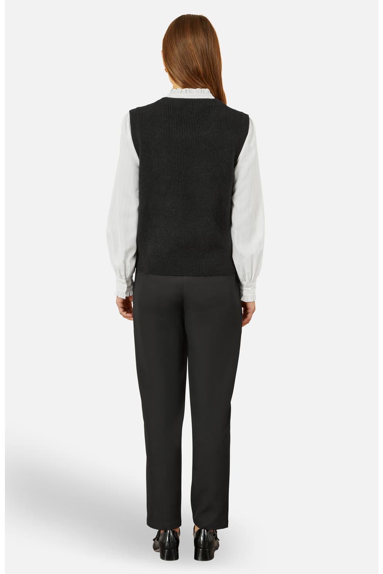 Tailored Cigarette Pants, Alternate, color, Black