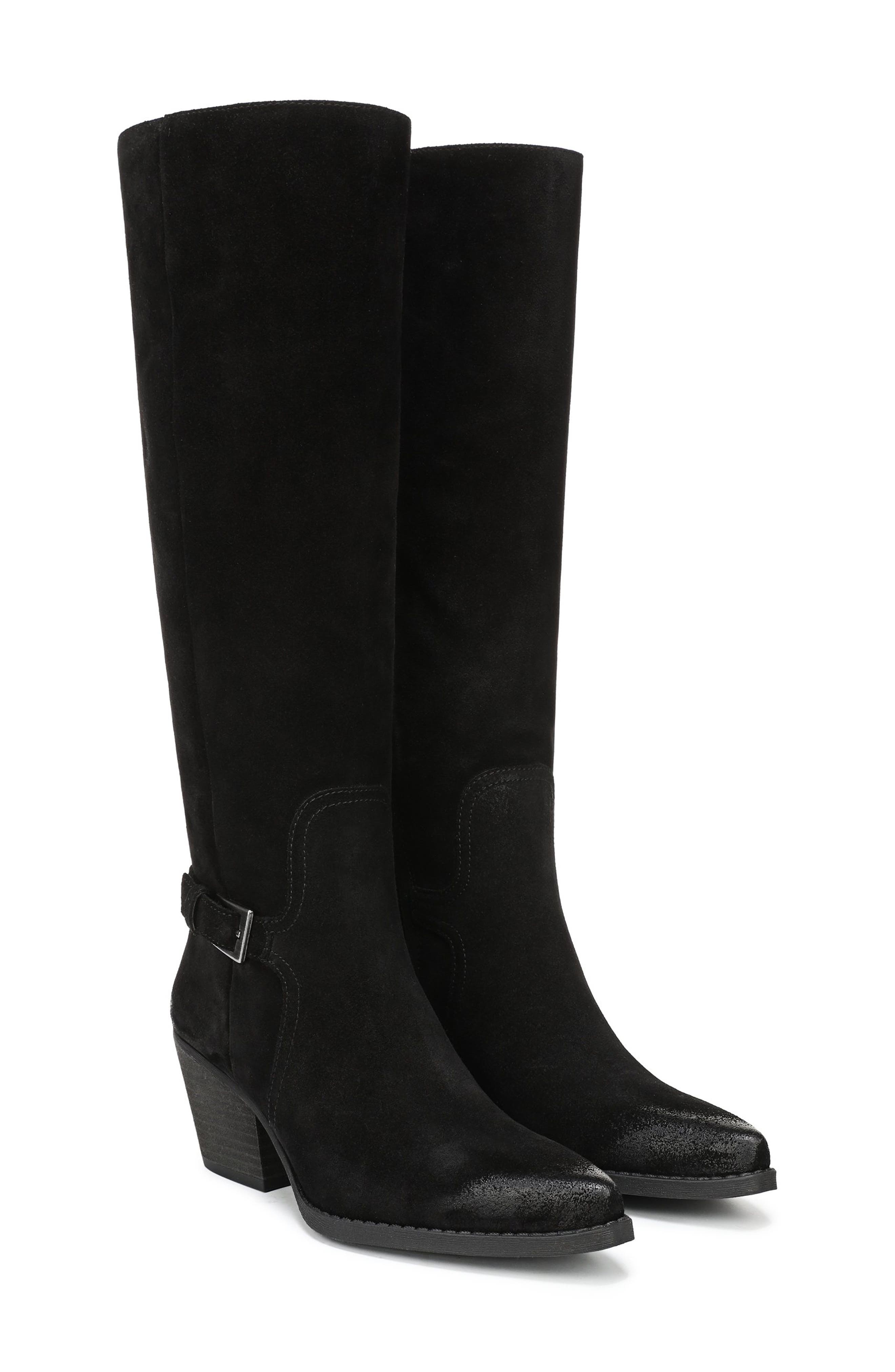 Женские ботинки Sam Edelman Wren Buckle Knee High Boot — фото 8