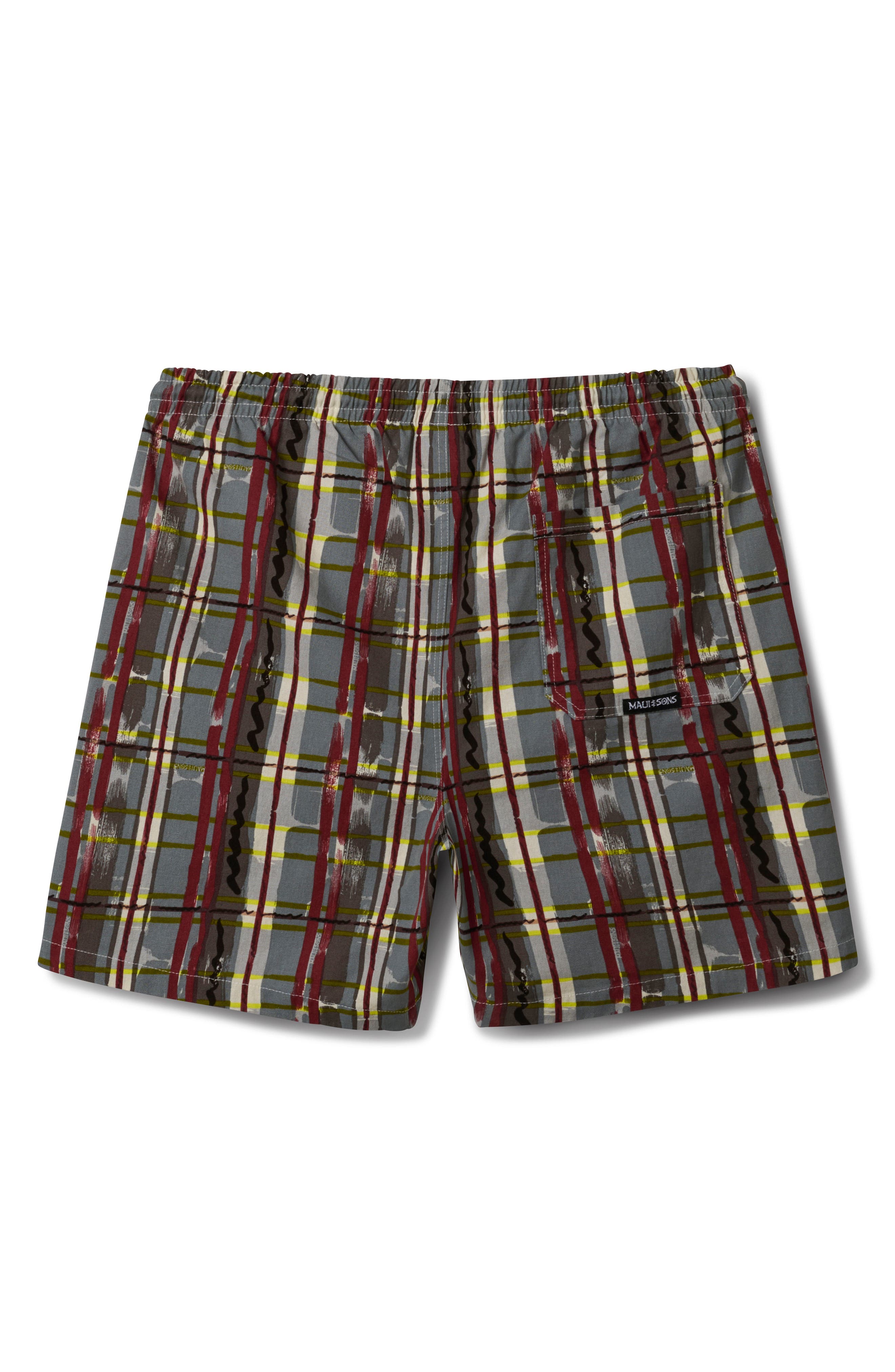 Ember Plaid Jam Cotton Drawstring Shorts - image 2