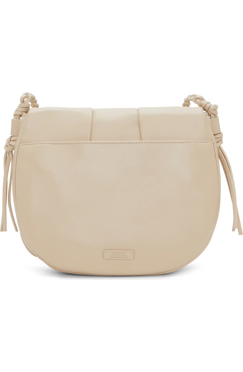 Vince Camuto Espen Leather Saddle Bag, Alternate, color, Light Beige