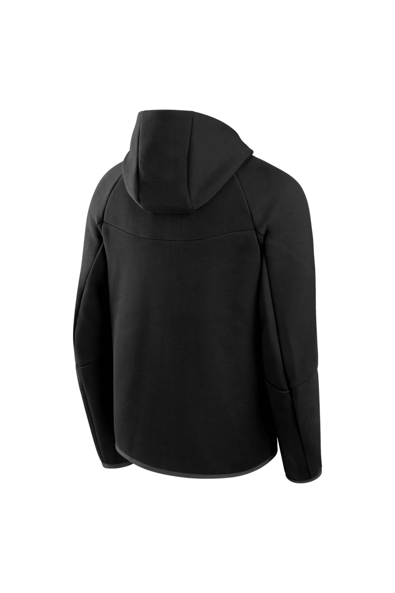 Men's Nike Black New York Mets Tech Fleece Raglan Full-Zip Windrunner Hoodie, Alternate, color, Black
