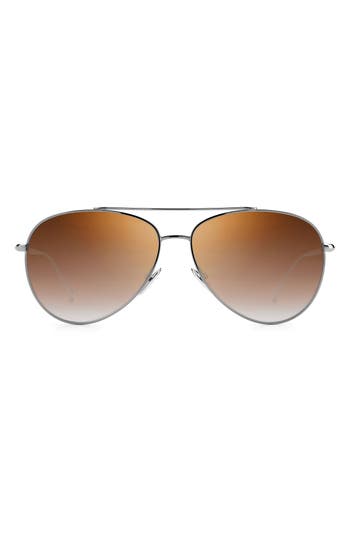 Isabel Marant 60mm Gradient Aviator Sunglasses In Dark Ruthen