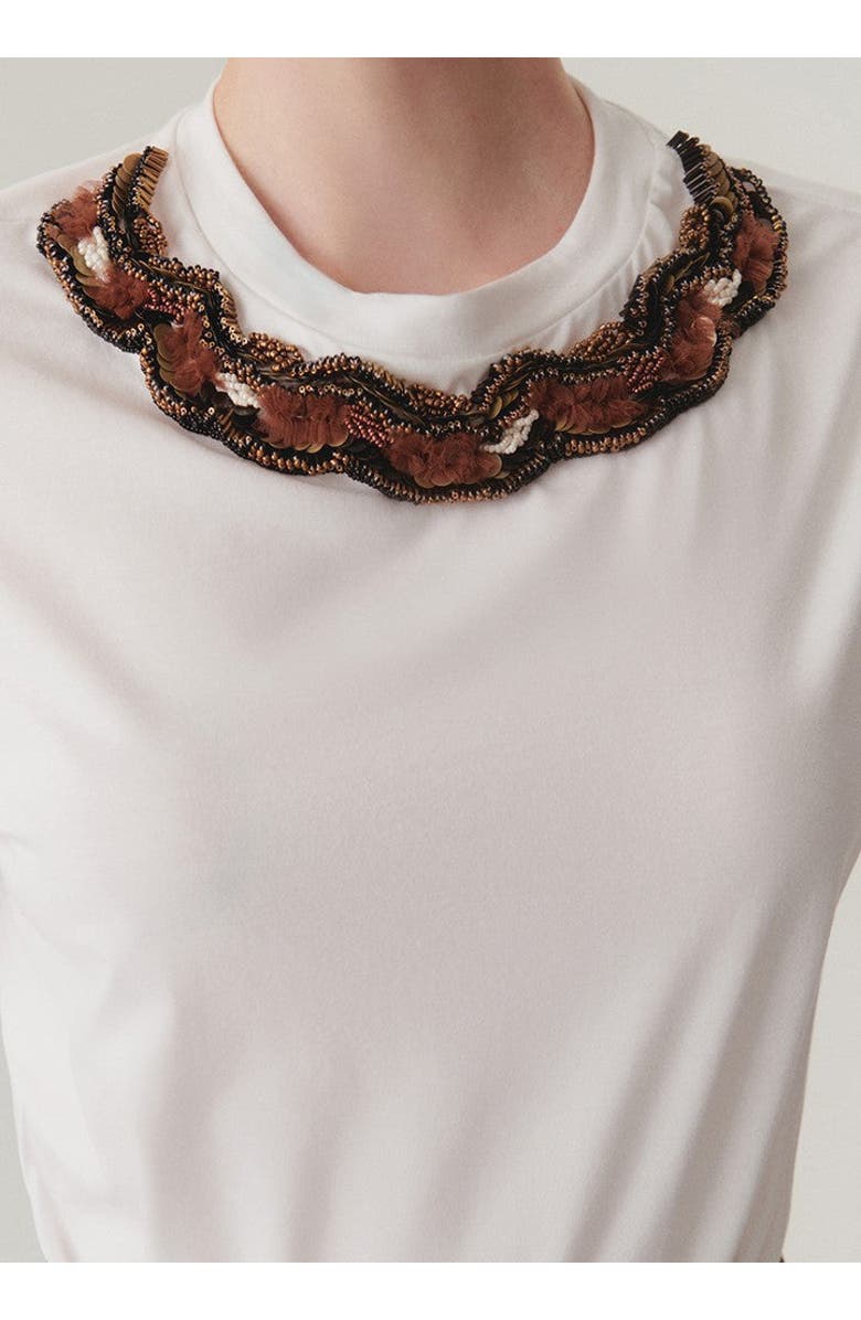 Exquise Morgan T Shirt, Alternate, color, White