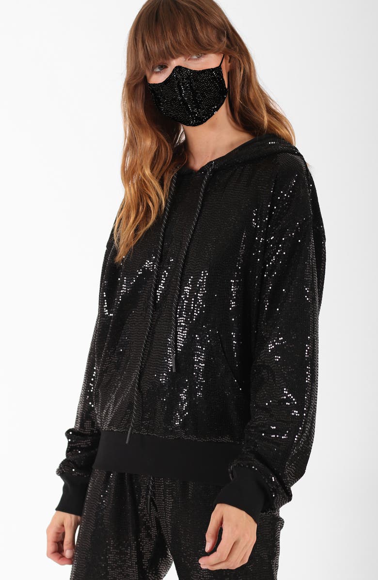 Pam & Gela Mirrorball Adult Face Mask, Alternate, color, 