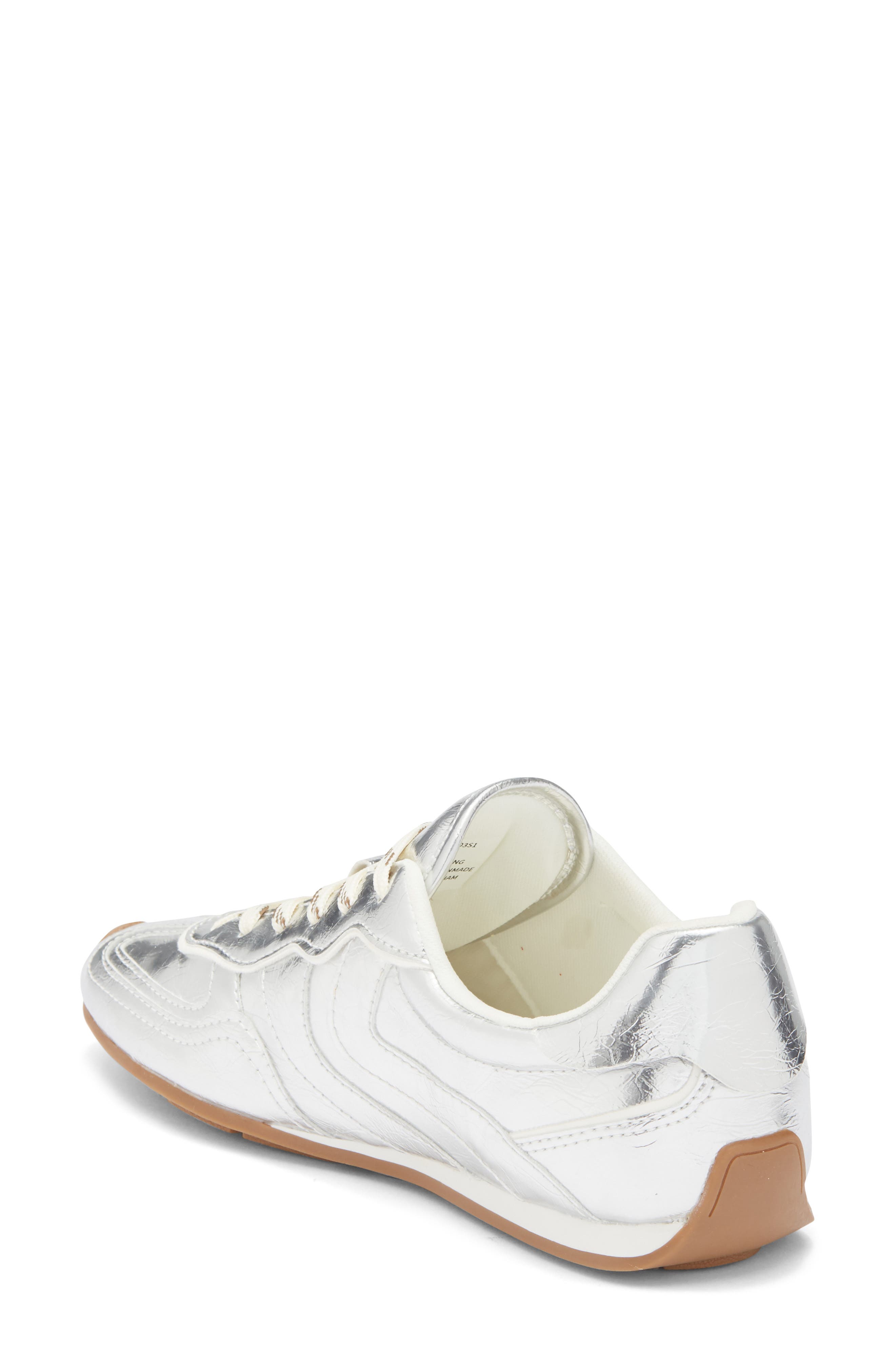 Steve Madden Abbi Sneaker, Alternate, color, Silver