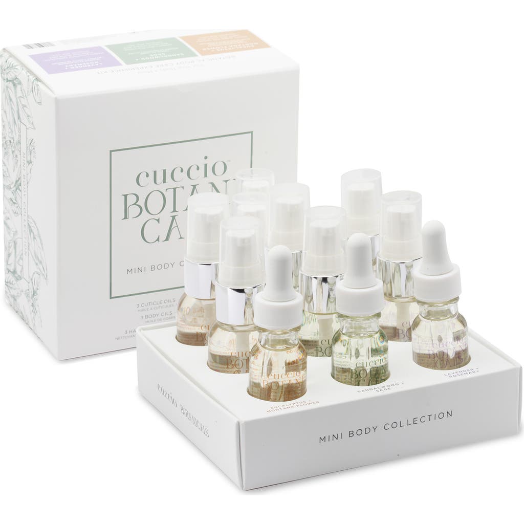 Cuccio Botanicals Mini Body Collection