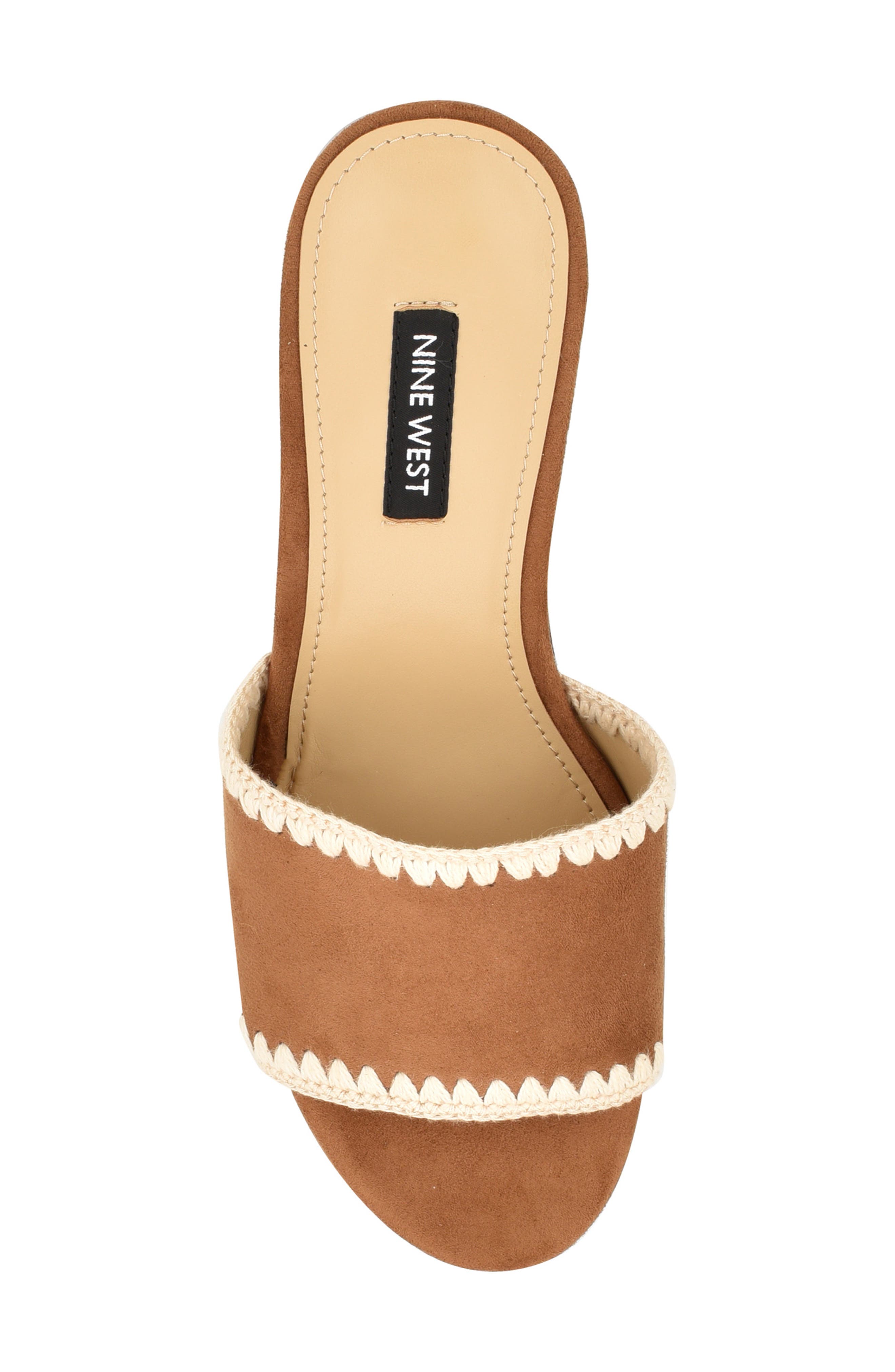 Yickie Platform Slide Sandal, Alternate, color, MEDIUM BROWN