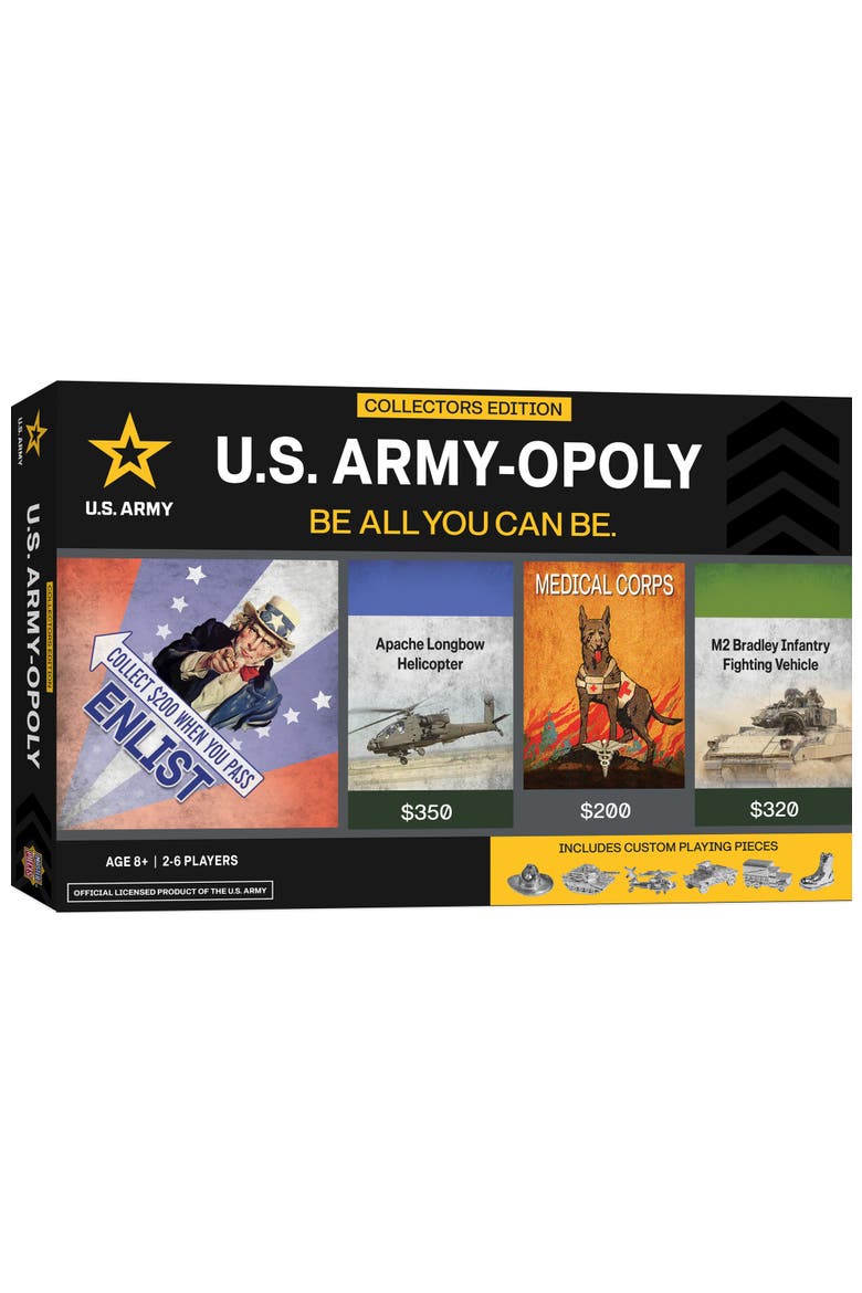 US Army Opoly, Main, color, Multicolor
