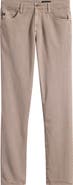 AG Everett Slim Straight Leg Cotton & Linen Blend Jeans