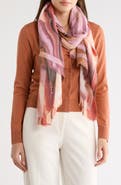 Vince Camuto Supersoft Marble Wave Oblong Scarf