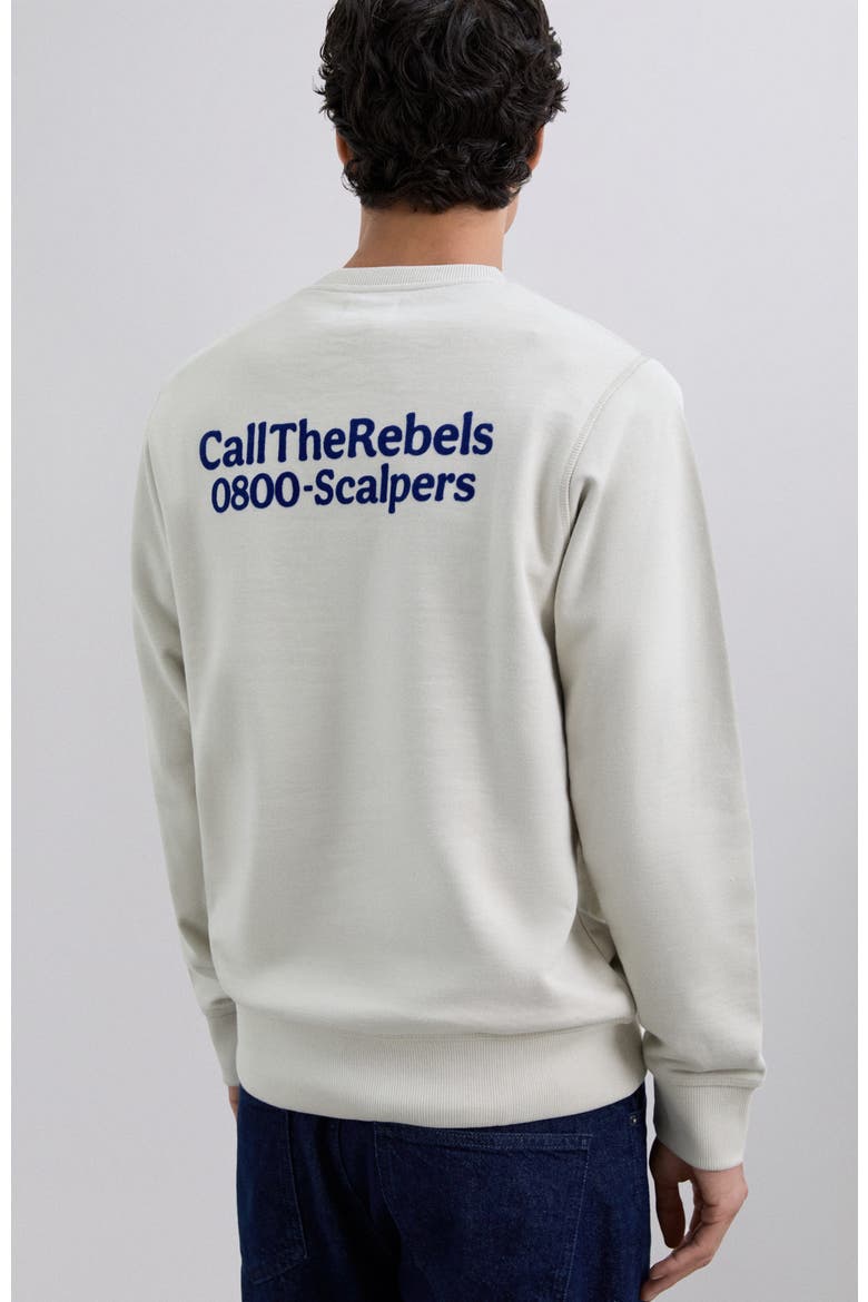 Rebels Flock Sweater, Alternate, color, Lightgrey