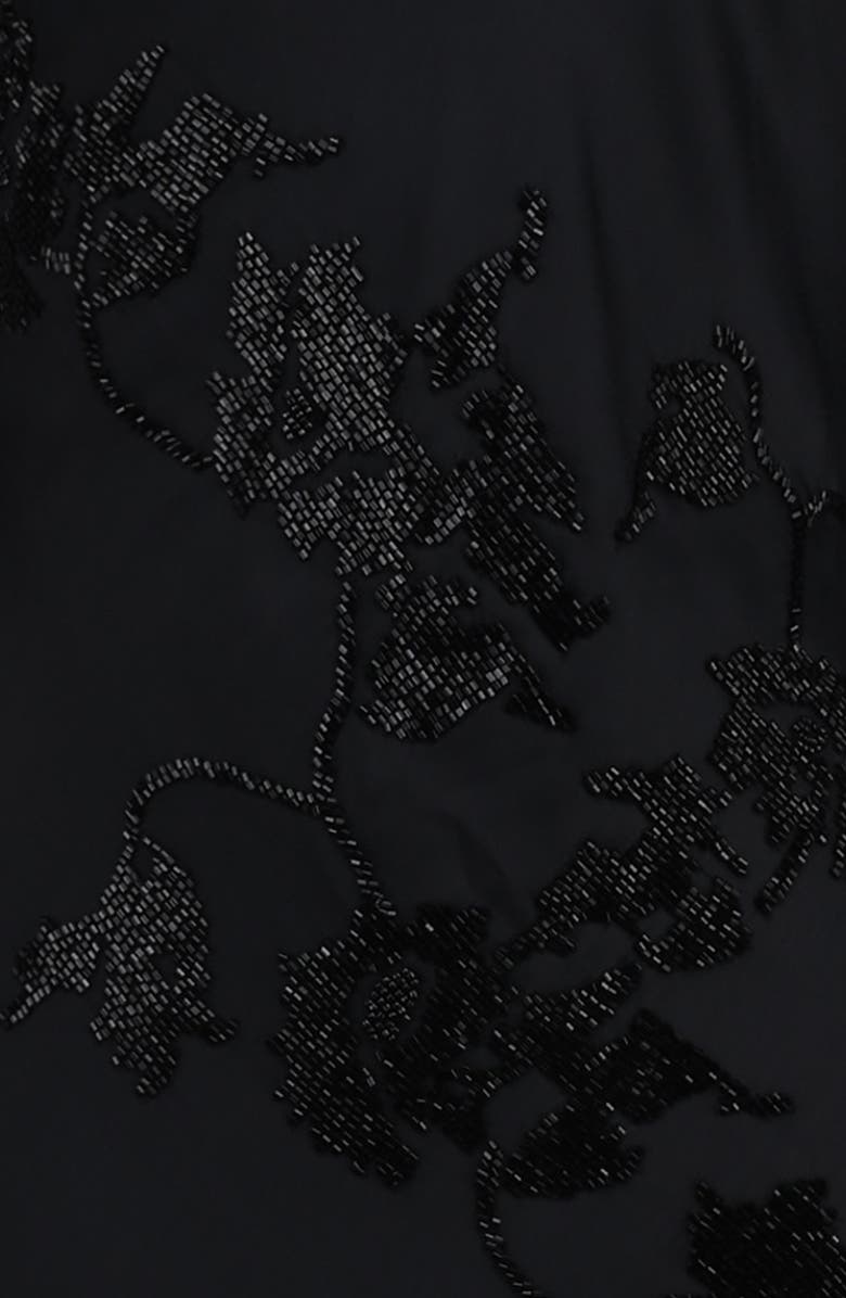 HOUSE OF CB Anastelle Embellished Satin Mermaid Gown, Alternate, color, 