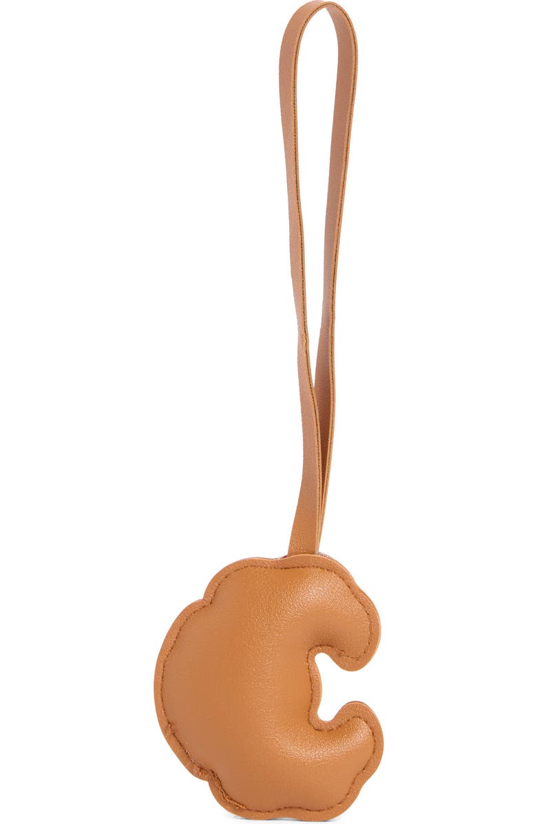 BP. Croissant Bag Charm, Alternate, color, Brown