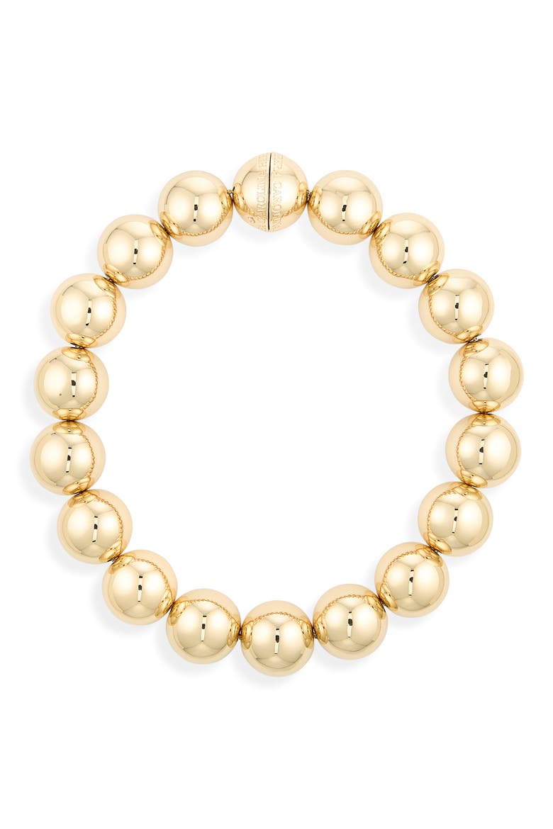 Ball Necklace, Main, color, GOLD