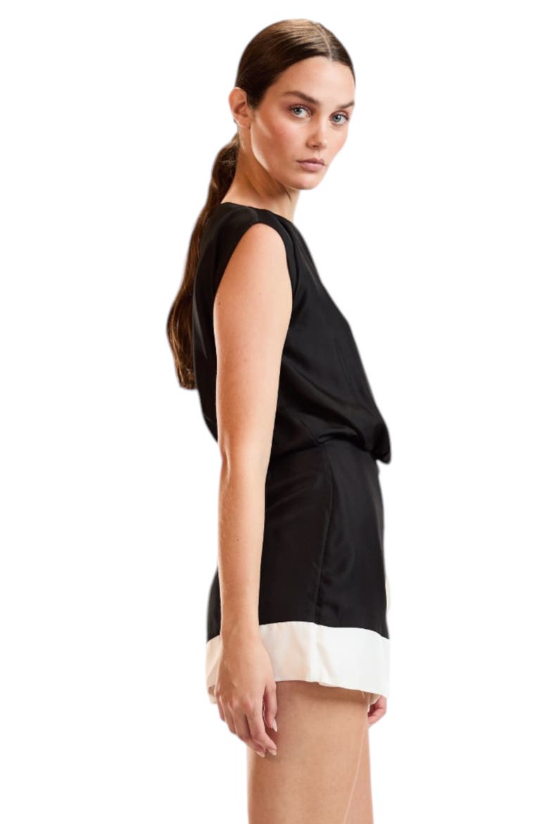 Domino Dress, Alternate, color, Black