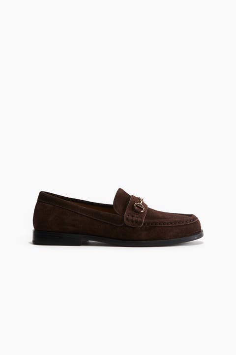Suede Loafers