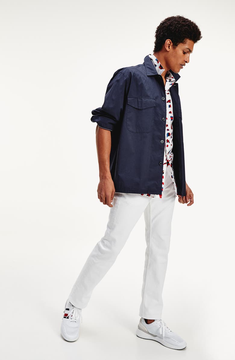 Tommy Hilfiger Officer Shirt Jacket, Alternate, color, 