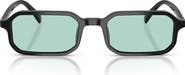 Emporio Armani 54mm Rectangle Sunglasses