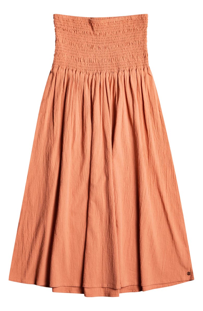 Roxy Cute Smocked Waist Maxi Skirt, Alternate, color, 