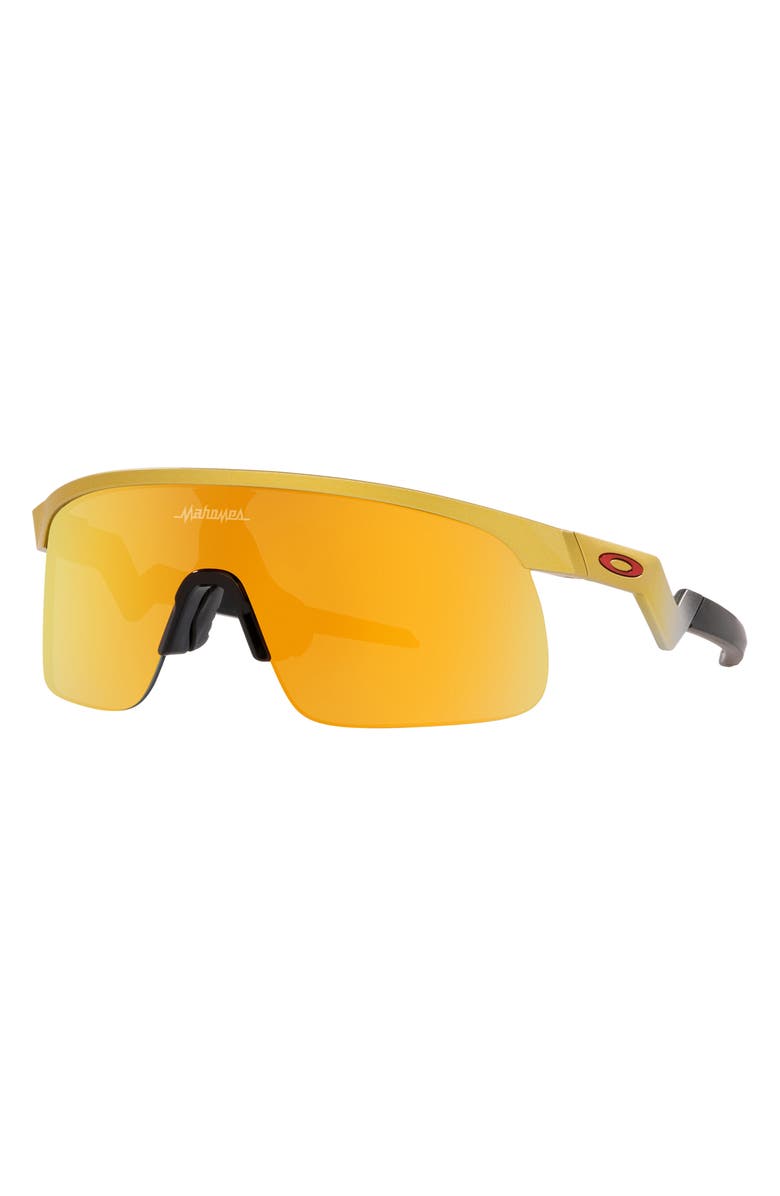 Oakley Kids' Resistor 29mm Prizm<sup>™</sup> Rectangular Sunglasses, Alternate, color, Gold