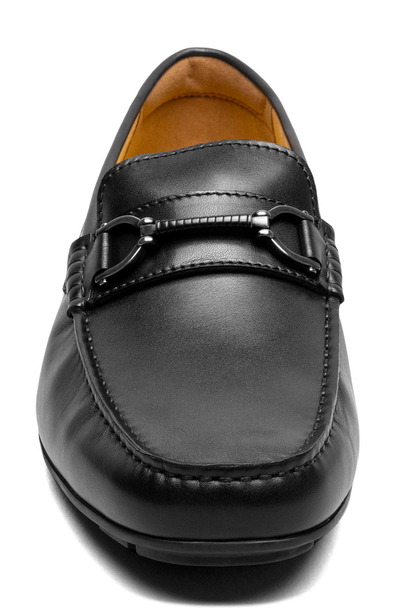 Florsheim Motor Moc Toe Bit Driving Loafer - Multiple Widths Available, Alternate, color, Black