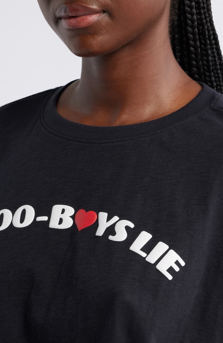 BOYS LIE 1-800 Heart Graphic T-Shirt, Alternate, color, 