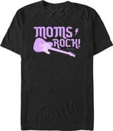 FENDER Men's Fender Moms Rock Purple Guitar Graphic Tee