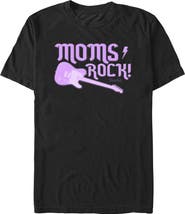 FENDER Men's Fender Moms Rock Purple Guitar Graphic Tee