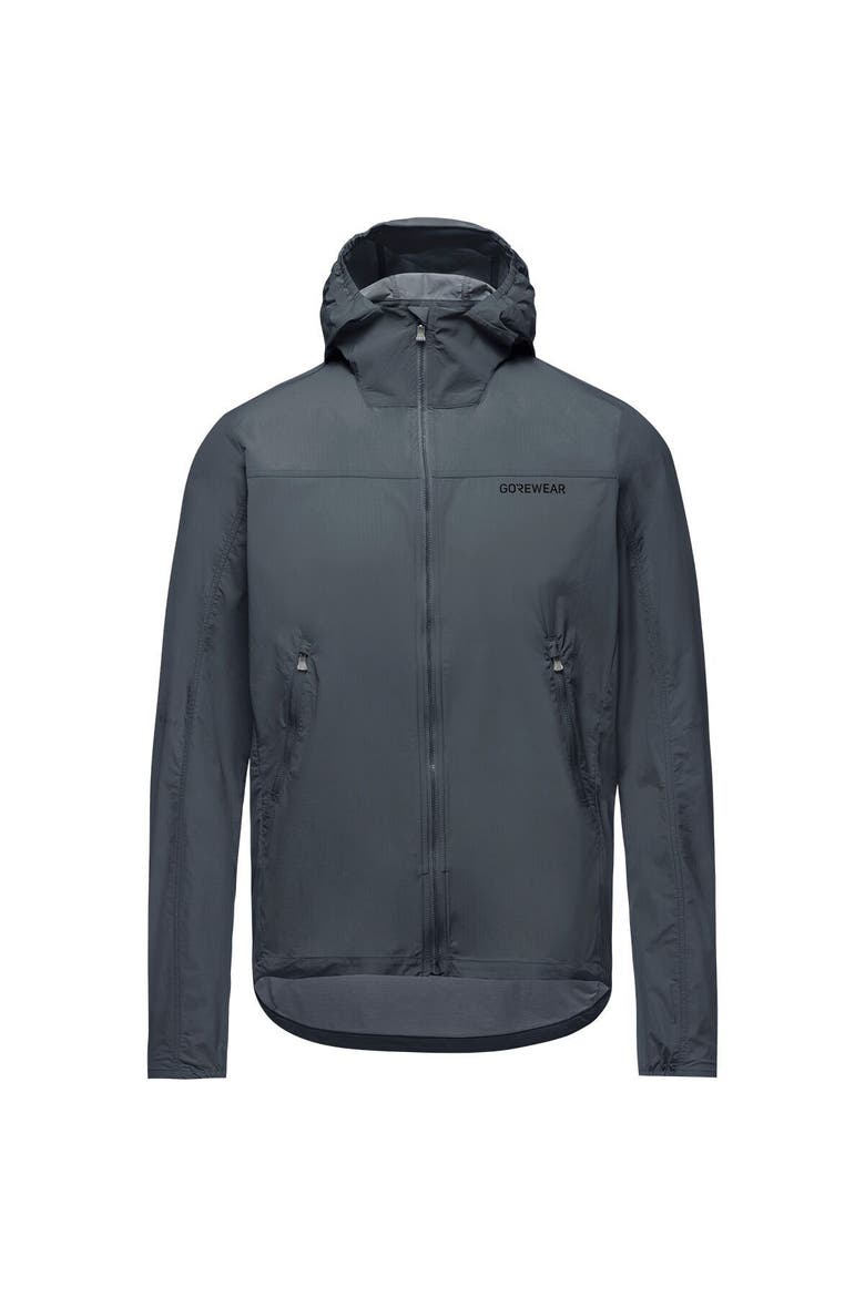 Fernflow Hooded Windbreaker - Men's, Main, color, Lab Graphite