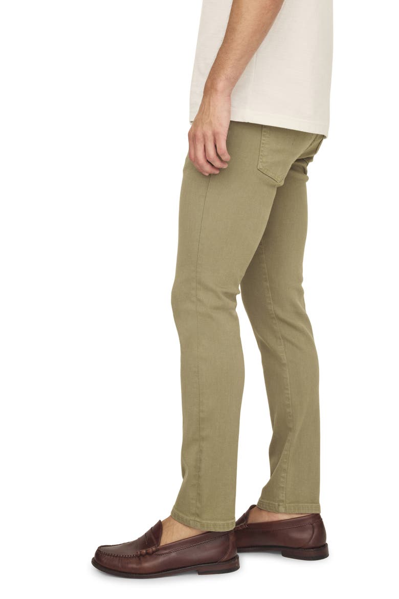 AMS Slim Fit Jeans, Alternate, color, LIGHT MOSS