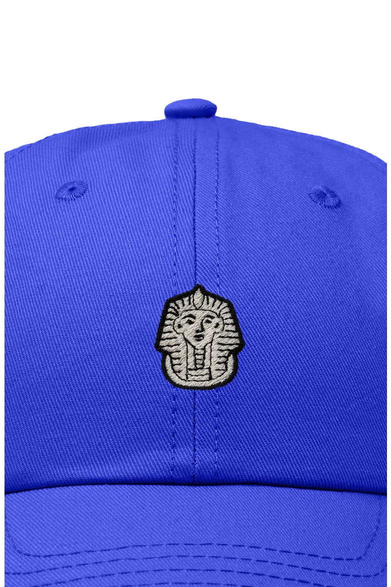 Pharaoh Dad Cap, Alternate, color, Royal Blue