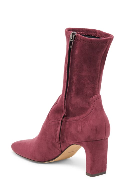 Dolce Vita Roan Block Heel Bootie In Red