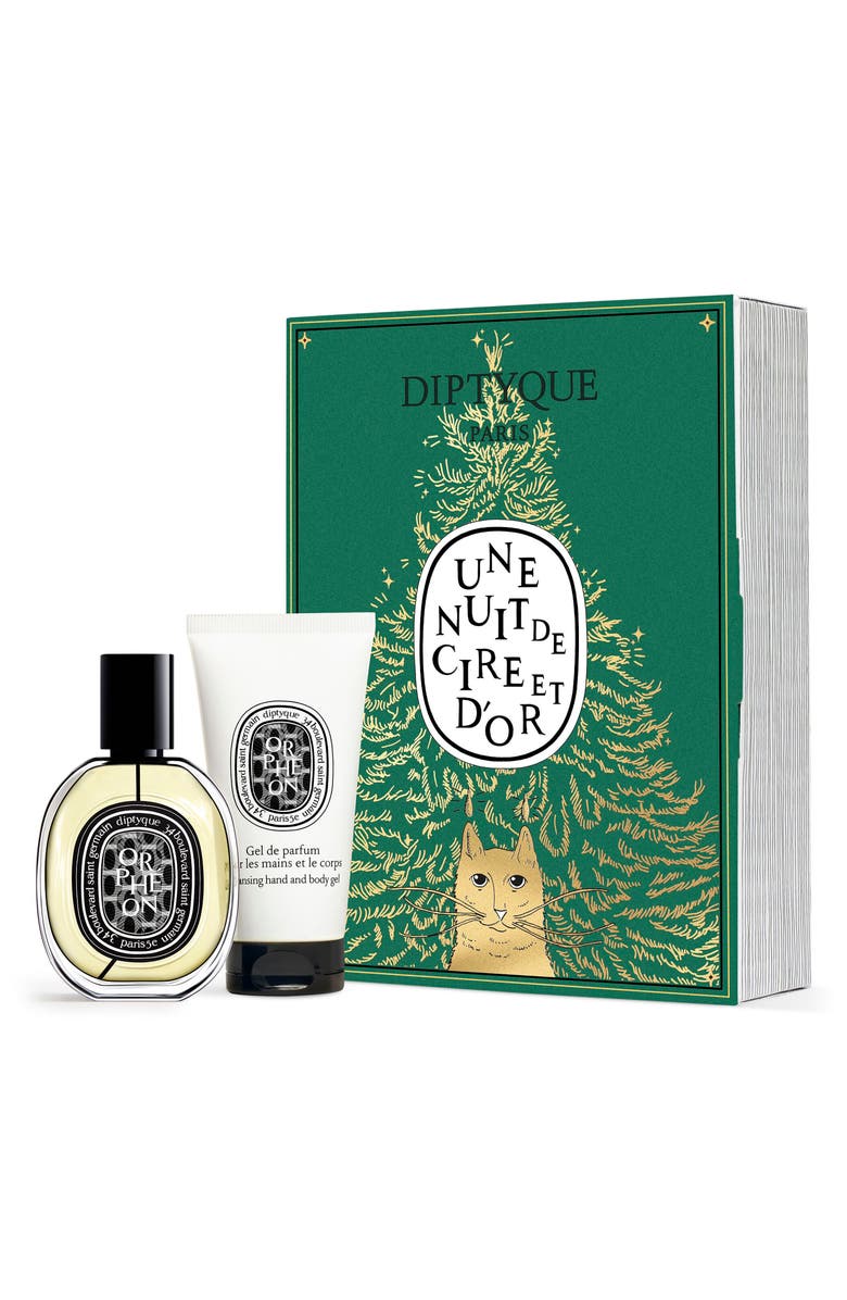 Diptyque Orphéon Eau de Parfum & Body Gel Set, Main, color, 