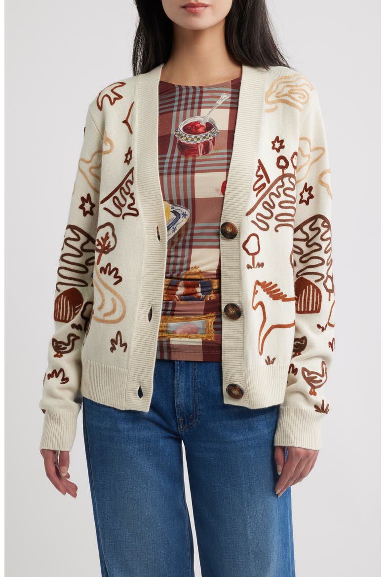 Countryside Cornelli Cardigan, Alternate, color, OFF-WHITE