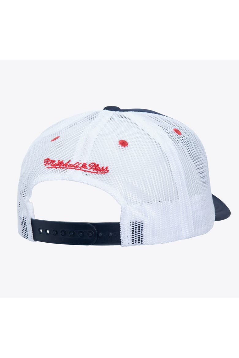 Men's   Navy Boston Red Sox Sideline Trucker Adjustable Hat, Alternate, color, Navy