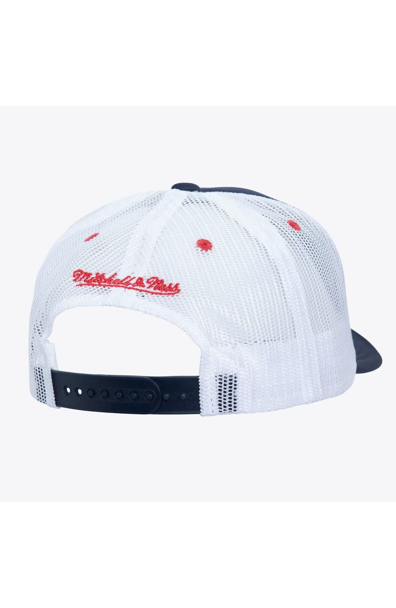 Mitchell & Ness Men's Navy Boston Red Sox Sideline Trucker Adjustable Hat, Alternate, color, Navy