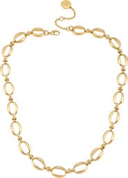 Vince Camuto Chunky Oval Link Necklace
