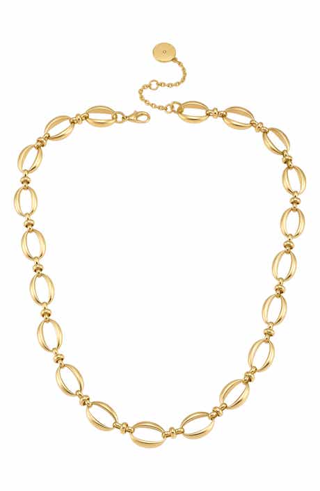 Chunky Oval Link Necklace