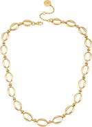 Vince Camuto Chunky Oval Link Necklace