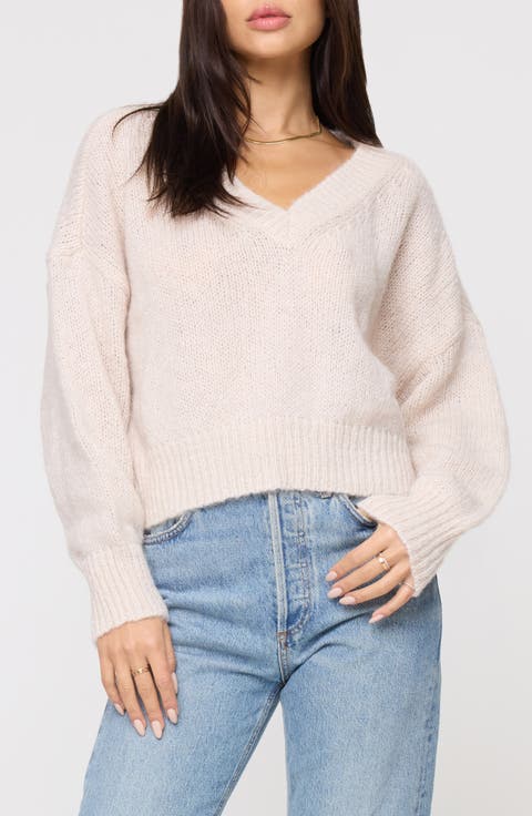 Icon V-Neck Pullover Sweater