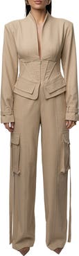 JLUXLABEL Day Off Cargo Jumpsuit